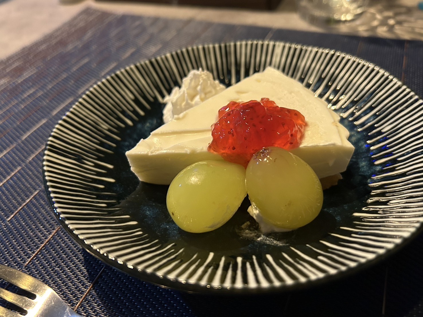 レアチーズケーキ